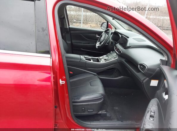 5NMS5DA13PH003512 2023 HYUNDAI SANTA FE HYBRID Красный Вид салона спереди
