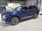 2021 Hyundai Santa Fe Calligraphy Blue vin: 5NMS5DAL1MH350057