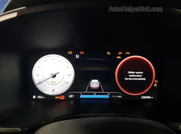 5NMS5DAL1MH350057 2021 HYUNDAI SANTA FE CALLIGRAPHY Blue Widok zestawu wskaźników