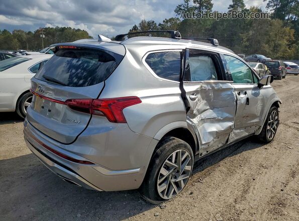 5NMS5DAL1PH628203 2023 HYUNDAI SANTA FE CALLIGRAPHY Silver Задня права чверть