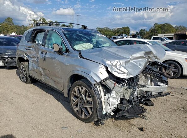 5NMS5DAL1PH628203 2023 HYUNDAI SANTA FE CALLIGRAPHY Silver Передня права чверть