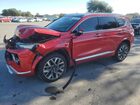 2021 Hyundai Santa Fe Calligraphy Red vin: 5NMS5DAL2MH353582