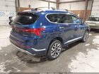 2022 Hyundai Santa Fe Calligraphy Blue vin: 5NMS5DAL2NH480303