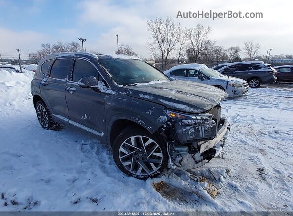 5NMS5DAL3NH426542 2022 HYUNDAI SANTA FE CALLIGRAPHY Gray Front right