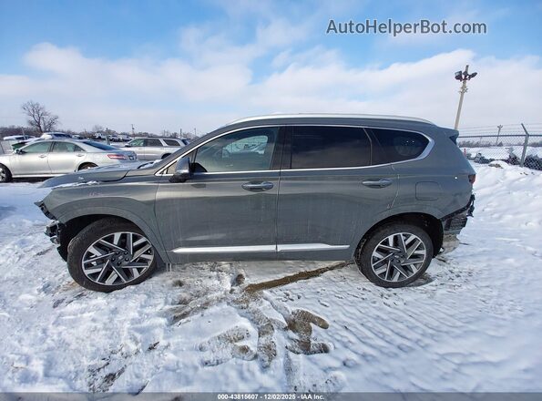 5NMS5DAL3NH426542 2022 HYUNDAI SANTA FE CALLIGRAPHY Gray 360 interior view