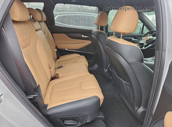 5NMS5DAL3PH525896 2023 HYUNDAI SANTA FE CALLIGRAPHY White Rear interior view