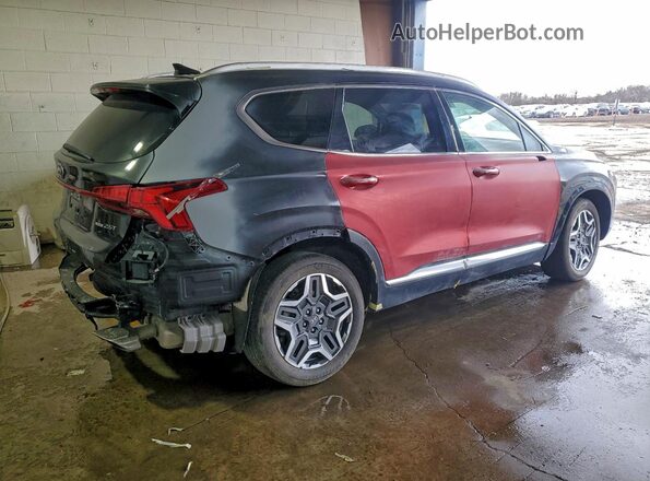 5NMS5DAL9MH317579 2021 HYUNDAI SANTA FE CALLIGRAPHY Black Przód prawy