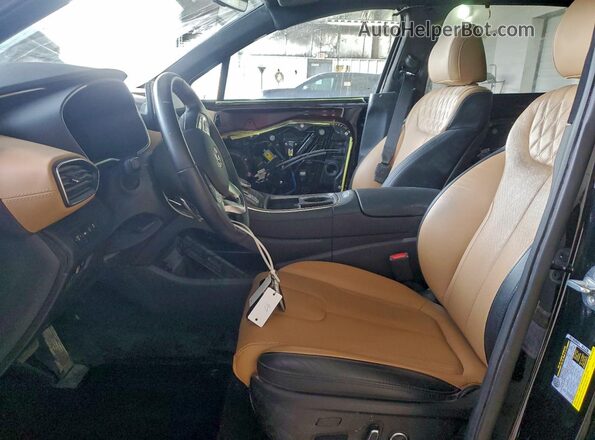 5NMS5DAL9MH317579 2021 HYUNDAI SANTA FE CALLIGRAPHY Black Widok deski rozdzielczej