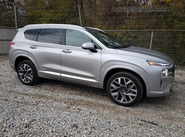 5NMS5DAL9PH604070 2023 HYUNDAI SANTA FE CALLIGRAPHY Silver Передня права чверть