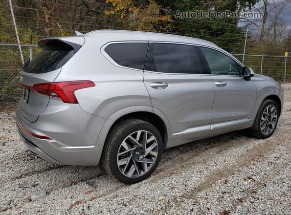 5NMS5DAL9PH604070 2023 HYUNDAI SANTA FE CALLIGRAPHY Silver Задня права чверть