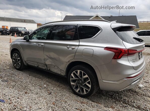 5NMS5DAL9PH604070 2023 HYUNDAI SANTA FE CALLIGRAPHY Silver Задня ліва чверть