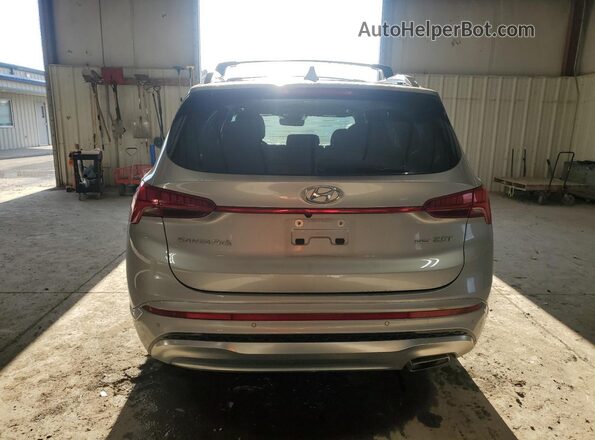 5NMS5DALXMH368962 2021 HYUNDAI SANTA FE CALLIGRAPHY Silver Widok z tyłu