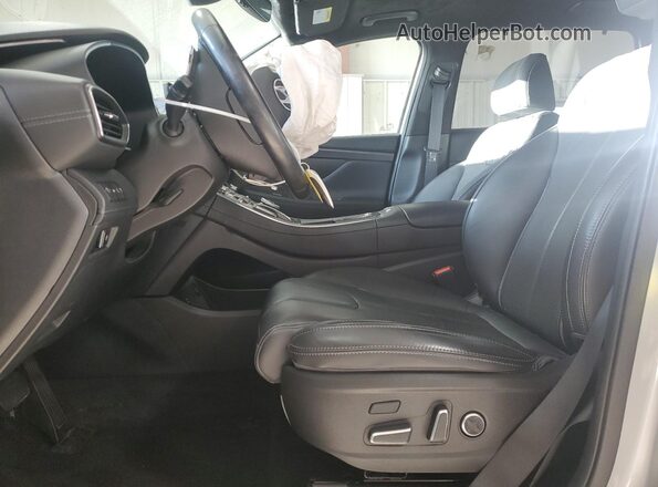 5NMS5DALXMH368962 2021 HYUNDAI SANTA FE CALLIGRAPHY Silver Widok wnętrza z przodu