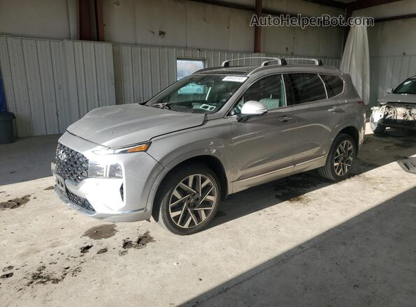 5NMS5DALXMH368962 2021 HYUNDAI SANTA FE CALLIGRAPHY Silver Przód lewy