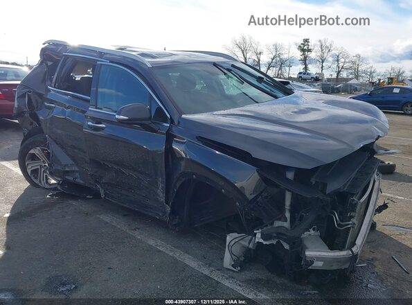 5NMS6DAJ9MH370570 2021 HYUNDAI SANTA FE Gray Widok z przodu