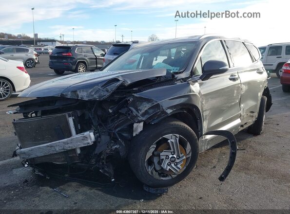 5NMS6DAJ9MH370570 2021 HYUNDAI SANTA FE Gray Przód lewy