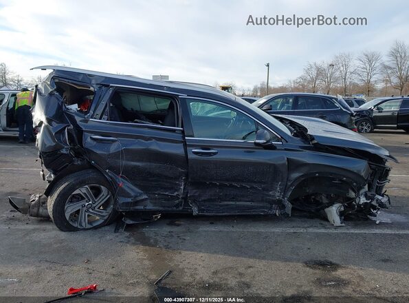 5NMS6DAJ9MH370570 2021 HYUNDAI SANTA FE Gray Widok wnętrza z tyłu