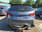 2017 Hyundai Santa Fe Sport Синий vin: 5NMZUDLB7HH035307