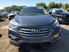 2017 Hyundai Santa Fe Sport Синий vin: 5NMZUDLB7HH035307