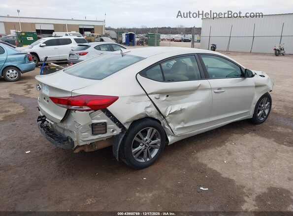 5NPD74LF1HH101700 2017 HYUNDAI ELANTRA Beige Trasero derecho