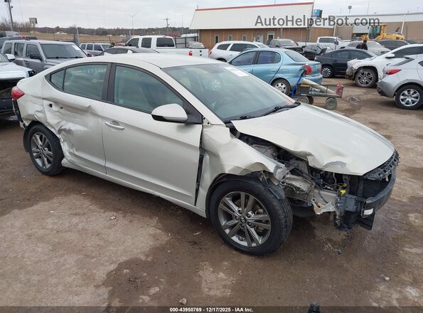 5NPD74LF1HH101700 2017 HYUNDAI ELANTRA Beige Delantero derecho
