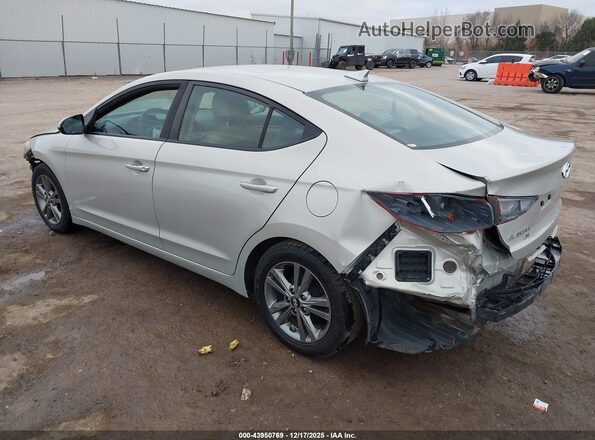 5NPD74LF1HH101700 2017 HYUNDAI ELANTRA Beige Trasero izquierdo