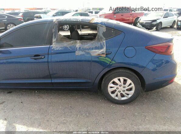 5NPD74LF3KH478729 2019 HYUNDAI ELANTRA Blue Vista interior de 360 grados