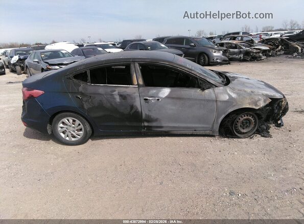 5NPD74LF3KH478729 2019 HYUNDAI ELANTRA Blue Vista frontal