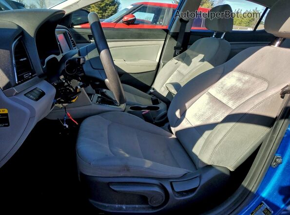 5NPD84LF0HH189250 2017 HYUNDAI ELANTRA Blue Vista interior delantera