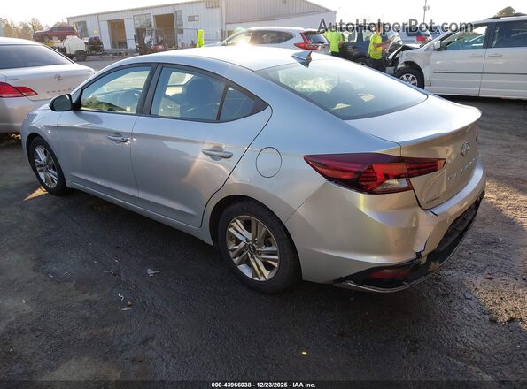 5NPD84LF3KH423324 2019 HYUNDAI ELANTRA Silver Задня ліва чверть