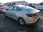 2019 Hyundai Elantra Sel Silver vin: 5NPD84LF3KH423324