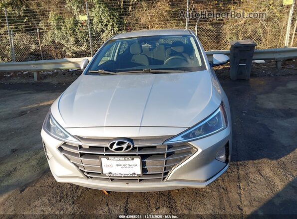 5NPD84LF3KH423324 2019 HYUNDAI ELANTRA Silver Вид щитка приладів