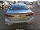 2019 Hyundai Elantra Sel Silver vin: 5NPD84LF3KH423324