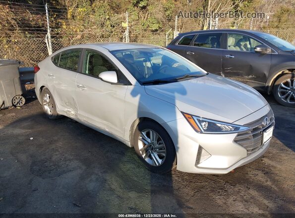 5NPD84LF3KH423324 2019 HYUNDAI ELANTRA Silver Передня права чверть