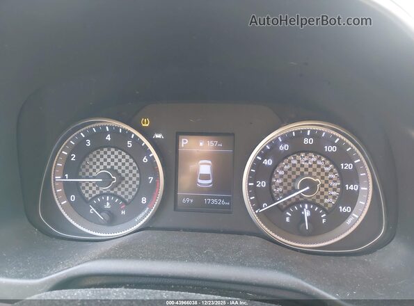 5NPD84LF3KH423324 2019 HYUNDAI ELANTRA Silver Вид задніх сидінь