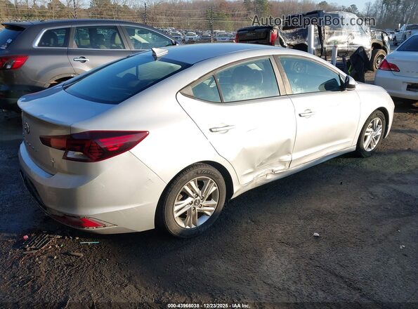 5NPD84LF3KH423324 2019 HYUNDAI ELANTRA Silver Задня права чверть