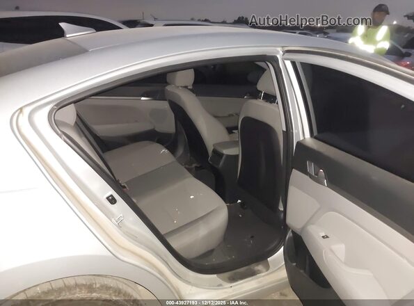 5NPD84LF3KH460647 2019 HYUNDAI ELANTRA Silver Vista de la etiqueta del VIN