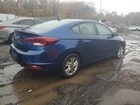 2019 Hyundai Elantra Sel Blue vin: 5NPD84LF4KH404877