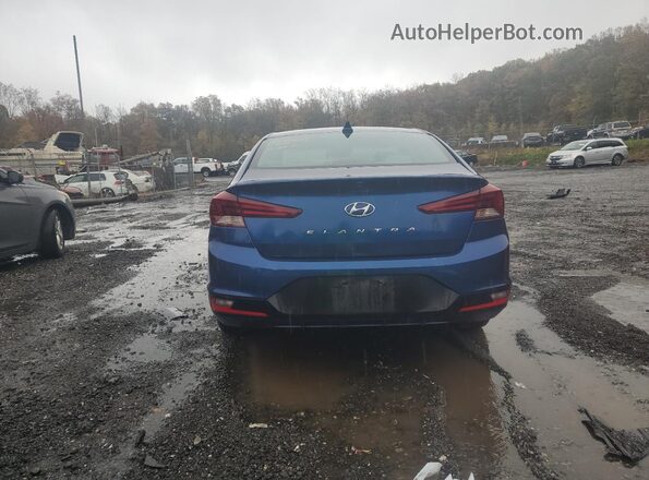 5NPD84LF4KH404877 2019 HYUNDAI ELANTRA Blue Vista trasera
