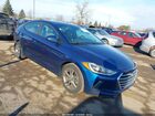 2017 Hyundai Elantra Se Blue vin: 5NPD84LF6HH014856