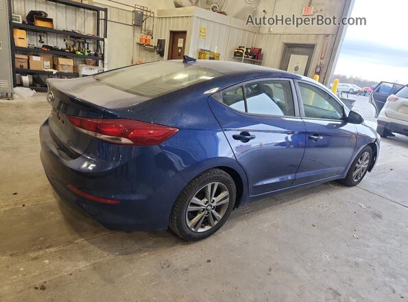 5NPD84LFXHH182905 2017 HYUNDAI ELANTRA Blue Rear right