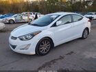 2016 Hyundai Elantra Se Белый vin: 5NPDH4AE4GH660180