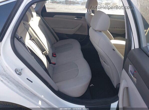 5NPE24AF2JH655081 2018 HYUNDAI SONATA Белый Вид наклейки с VIN-кодом