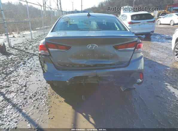 5NPE24AF2JH706496 2018 HYUNDAI SONATA Gray Вид спереду