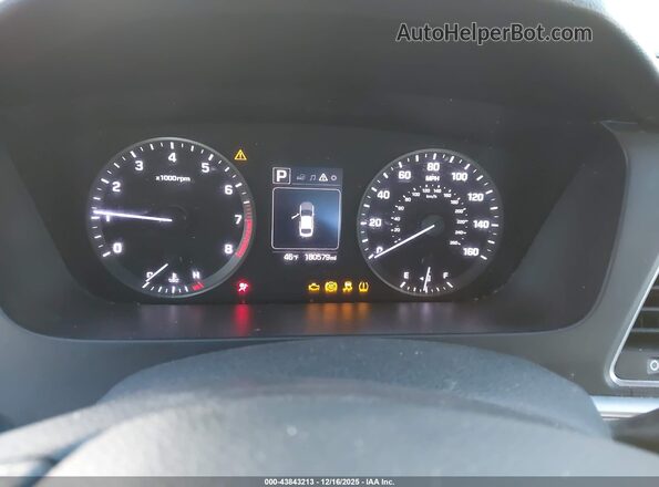 5NPE24AF7HH466484 2017 HYUNDAI SONATA Light Blue Вид задних сидений