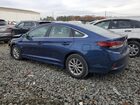 2019 Hyundai Sonata Se Синий vin: 5NPE24AF9KH729064