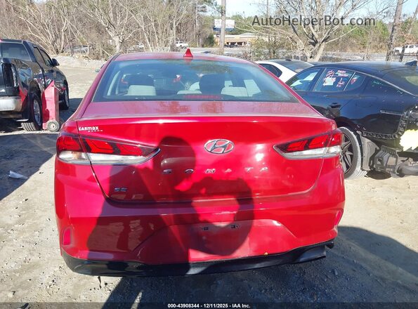 5NPE24AFXJH640196 2018 HYUNDAI SONATA Red 