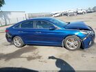 2018 Hyundai Sonata Sel+ Blue vin: 5NPE34AF5JH723256