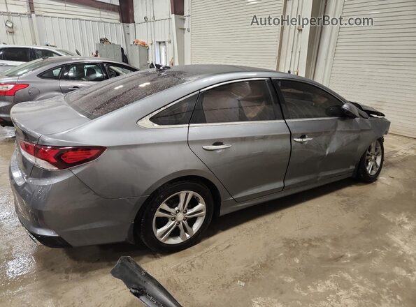 5NPE34AF6JH720642 2018 HYUNDAI SONATA Gray Задня права чверть