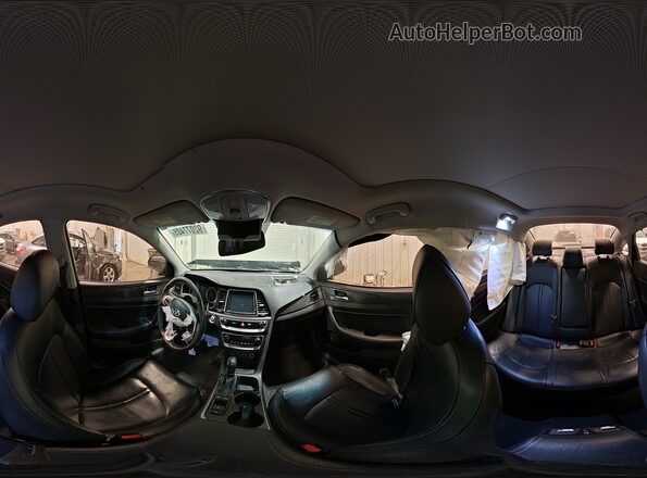5NPE34AF6JH720642 2018 HYUNDAI SONATA Gray Панорамний вид салону 360°